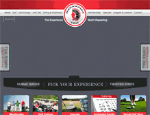 Tablet Screenshot of madawaskagolf.com